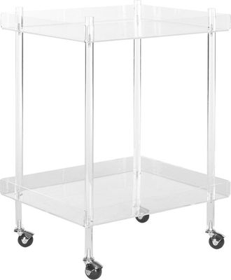 Safavieh Healy Acrylic Kitchen Cart