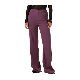Ydence Ydence, Dames, Broeken, Paars, Maat: XS Poliester