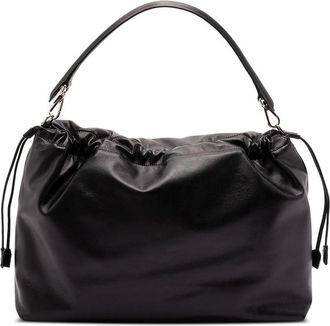 Fendi Maxi Flux Leather Shoulder Bag