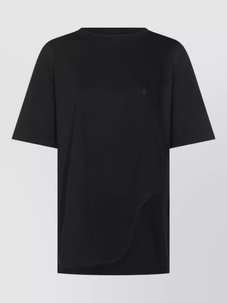 The Attico cotton oversized asymmetric t-shirt