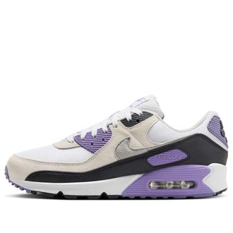 Nike Air Max 90 White Dusty Amethyst Photon Dust Light Smoke Grey DM0029-114