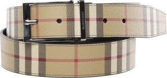 Burberry Riem - Heren - Riemen - Beige - 80 CM - Accessoires