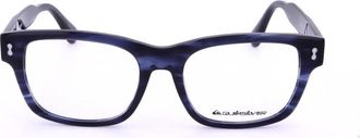 Quiksilver Mens Blue Rectangular Eyeglass Frames QS2015