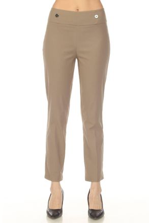 Joseph Ribkoff Pull On Slim Straight Ankle Pants In Java