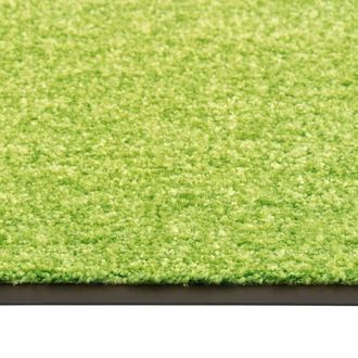 Berkfield Home Pliable Doormat Washable Green 120x180 cm
