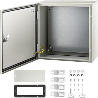 OEM Stahl-schaltkasten, Elektrogeh&auml;use, 40x40x20 Cm, Kohlenstoffstahl, Ip65
