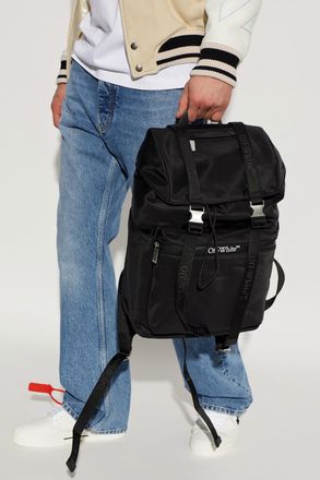 Off-white Backpack Outdoor, Mens, Black