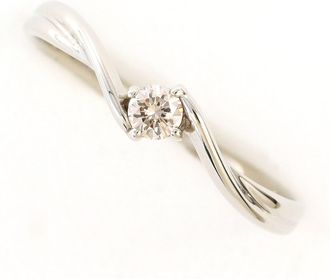 C&A White Gold White Gold (14K) Band Ring (Pre-Owned)