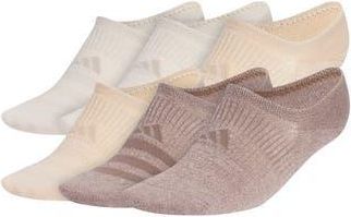 adidas Superlite 3.0 6-Pack No-Show Socks in Beige/Magic Beige/Brown at Nordstrom Rack, Size Medium