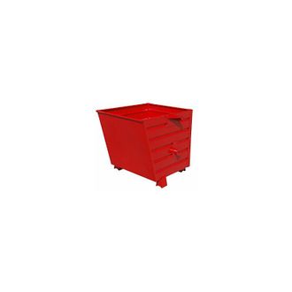 Bauer Volquete Apilable Capacidad 0,55 M&sup3; Rojo Vivo Ral 3000
