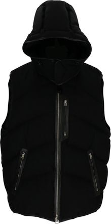 Tom Ford Mens Black Vest
