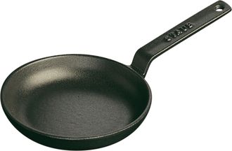 Staub Cast Iron 4.75-inch Mini Frying Pan - Matte Black