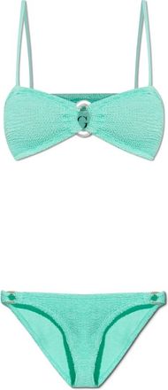 Hunza G Donna, Costumi da bagno, Verde, Taglia unica, new