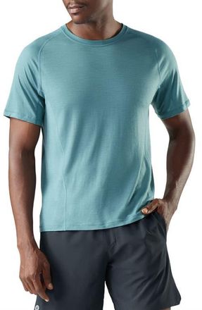 Smartwool Active Ultralight Performance T-Shirt in Dusty Teal at Nordstrom, Size Medium