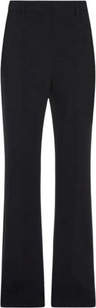 Max Mara Pantalones acampanados - Trousers - Mujer - Negro - M