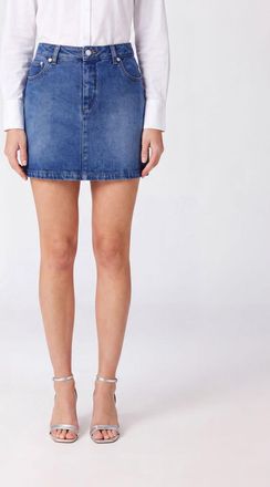 A.P.C. A. P.C. Minigonna in denim a tubino con design a cinque tasche