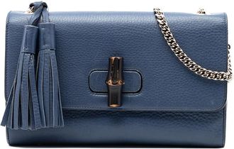 Gucci Pre-owned Gucci Medium Leather Miss Bamboo Crossbody Ladies 4DK2H4UC0VQZHSF0