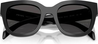 Prada Sunglasses, unisex, Black, Size: 52 MM Prc04S Cat-eye Sunglasses