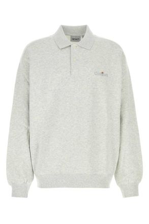 Carhartt Work in Progress Light Grey Logo Sweatshirt