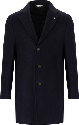 Manuel Ritz CAPPOTTO MONOPETTO BLU MANUEL RITZ
