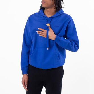 Versace La Medusa Cotton Hoodie, Size Small