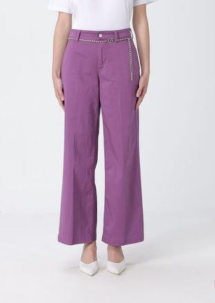 Liu Jo Pantaloni cropped in misto cotone stretch