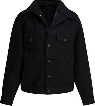 Balenciaga Chaqueta vaquera cl&aacute;sica - Jackets - Mujer - Negro - M