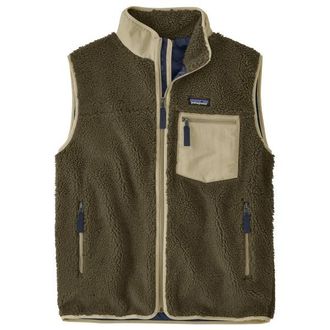 Patagonia Classic Retro-X Vest Fleecegilet f&uuml;r Herren | braun/oliv