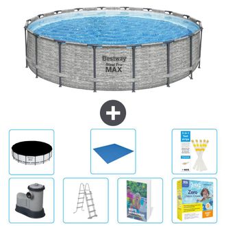 Bestway Piscina Bestway Steel Pro Max Redonda - 549x122 Cm - 8-piezas S546