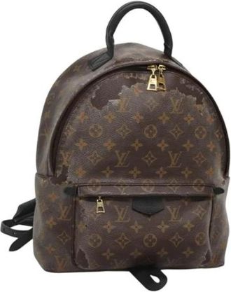 Louis Vuitton Pre-owned Canvas backpacks - Dames - Vintage Rugzakken - Bruin - ONE Size - Vintage
