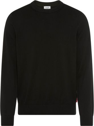 Joop Strickpullover JOOP JEANS Pablor, Herren, Gr. 3XL, schwarz, Strick, Obermaterial: 100% Baumwolle, unifarben, regular fit normal, Rundhals, eingesetzt 