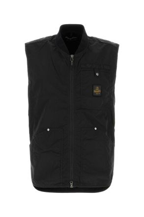 Tシャツ・カットソー REFRIGIWEAR Navy blue cotton Stone shirt RefrigiWear Navy Blue Cotton Stone Shirt from $117.00 - on