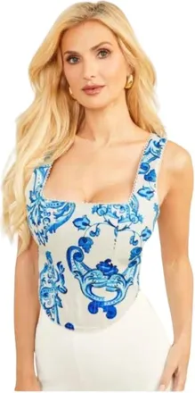 Marciano Donna, Top, Blu, S, new