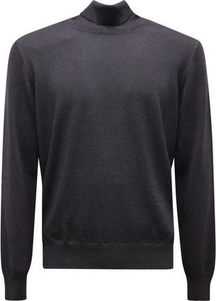 Gran Sasso Dolcevita Turtleneck Trui - Heren - Coltruien - Grijs - 3XL - Wol - Truien & Vesten