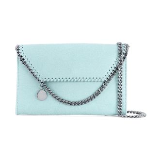 Stella McCartney Stella McCartney, Cross Body Bags, female, Blue, Size: ONE SIZE Falabella Mini Crossbody Bag