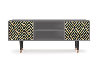 StoryZ Mueble de TV azul 2 puertas L 170 cm