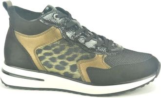 Remonte Schoenen, Dames, Veelkleurig, 37 EU, Tijgerprint Half H. Runner