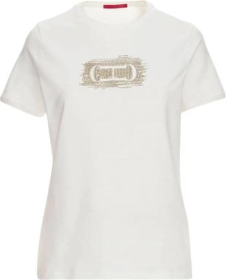 Carolina Herrera T-Shirts - Dames - T-shirts - Wit - M - Katoen - Tops