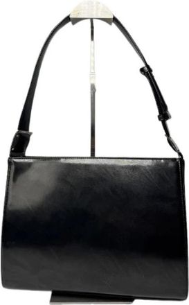 Ferragamo Pre-owned Shoulder Bag - Dames - Vintage Schoudertas - Zwart - ONE Size - Leer - Vintage