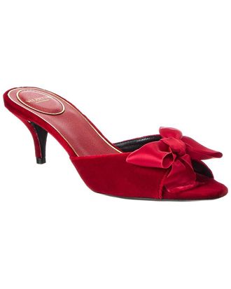 Valentino Marie 60 Velvet Sandal