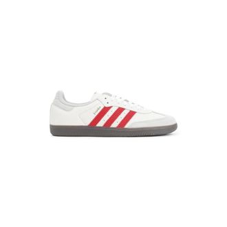 adidas Samba OG Sneakers - Heren - Sneakers - Wit - 42 1/2 EU - Leer - Schoenen