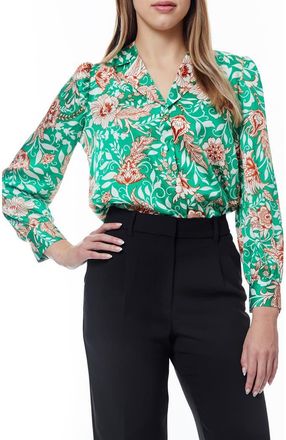 By Design Matilda Floral Long Sleeve Button-Up Shirt in Fiore at Nordstrom Rack, Size X-Small