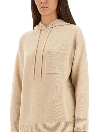 Max Mara Liana Hooded Sweater - Beige