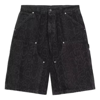 Carhartt Work in Progress OG Double Knee Short - male - Carhartt Wip - Denim Shorts - Black - S - Shorts