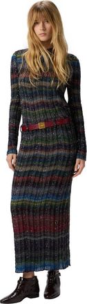 Missoni Long Pencil Skirt With Wave Pattern in Multicoloured at Nordstrom, Size 42 It