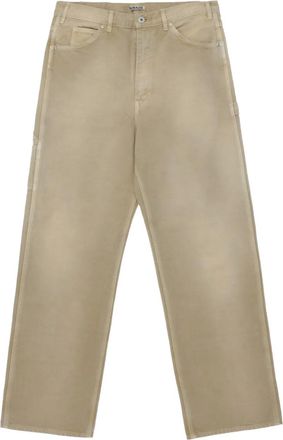 Auralee Pantaloni con effetto schiarito - Toni neutri