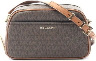 Michael Kors Jet Set Small Shoulder Bag Brown