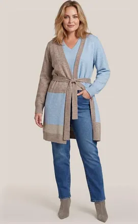Mart Visser Ely Vest Licht Blauw Maxi