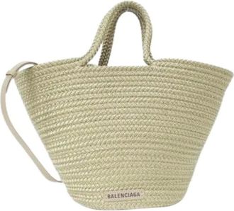 Balenciaga Pre-owned Tote Bags, female, Beige, Size: ONE SIZE Pre-owned Vintage Tote Bag