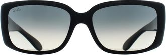 Ray-Ban Rectangle Womens Black Grey Gradient RB4389 - One Size